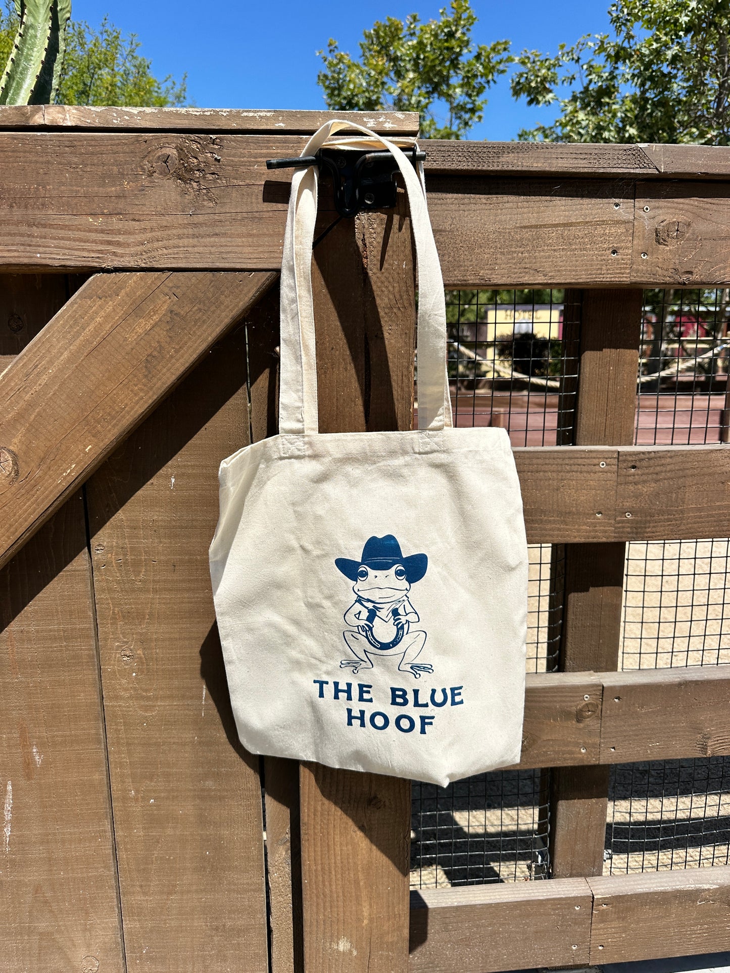 Canvas Barn Tote Bag for Equestrians